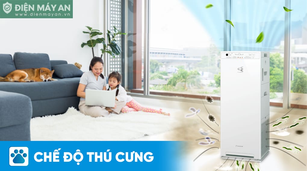 Máy lọc không khí Daikin MCK555AVMVW 58W